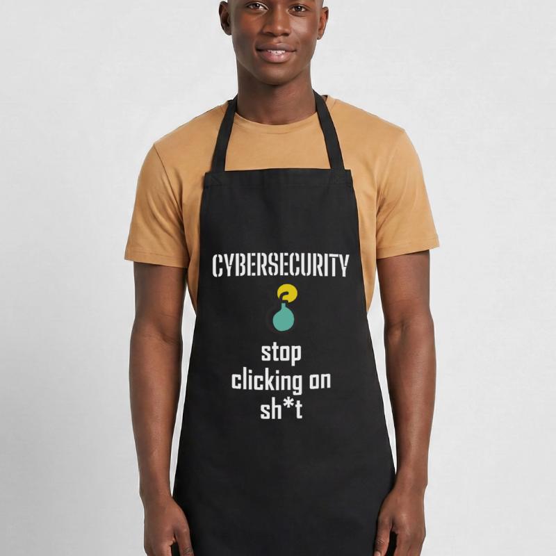 Cybersecurity - IT Security Computer Scientists Cooking Apron