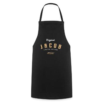 Jacob Limited Edition - Kochschürze - Schwarz - Vorne - AI Model Male 185 dark (185cm)