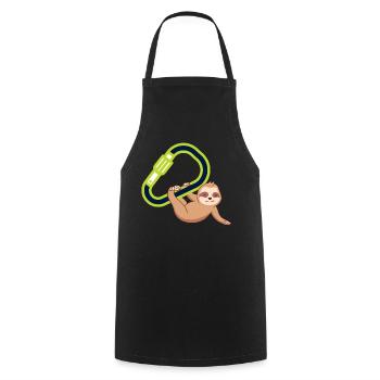Bouldering, climbing Free climbing Climbing Hall - Cooking Apron - black - Front - AI Model Male 185 dark (185cm)