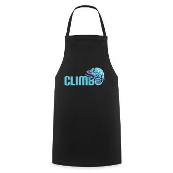Bouldering, climbing Free climbing Climbing Hall - Cooking Apron - black - Front - AI Model Male 185 dark (185cm)