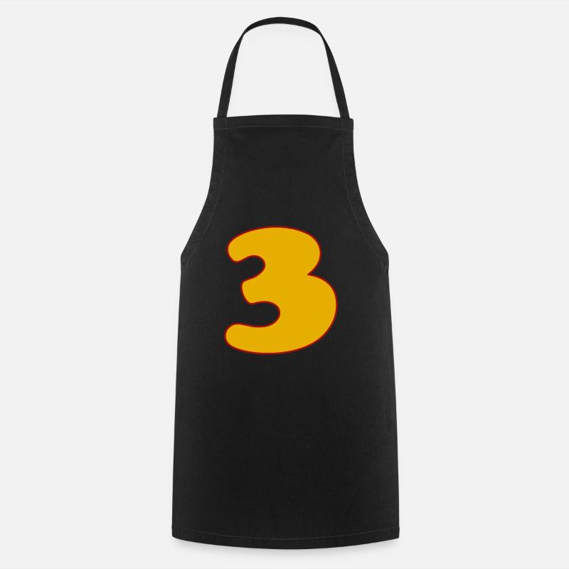 3 - Tablier de cuisine - noir
