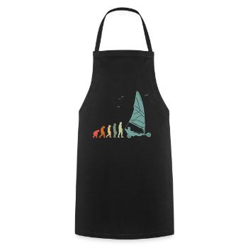 Beach Sailing Windracer Land Sailers Land Sailors - Cooking Apron - black - Front - AI Model Male 185 dark (185cm)