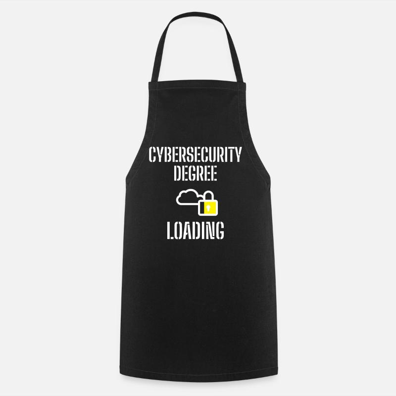 Cybersecurity - IT Security Computer Scientists - Cooking Apron - black