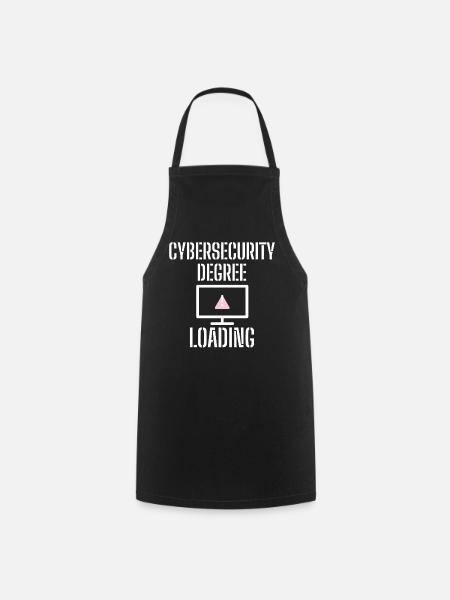 Cybersecurity - IT-Sicherheit Informatiker - Kochschürze - Schwarz