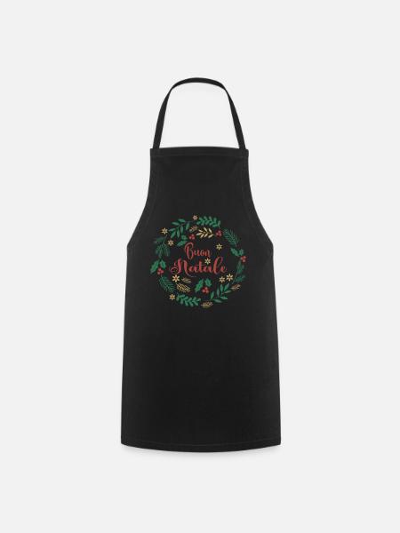 Frohe Weihnachten T-Shirt Frohe Weihnachten T-Shirt - Kochschürze - Schwarz