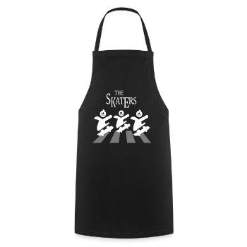 The Skater Crew - Cooking Apron - black - Front - AI Model Male 185 dark (185cm)