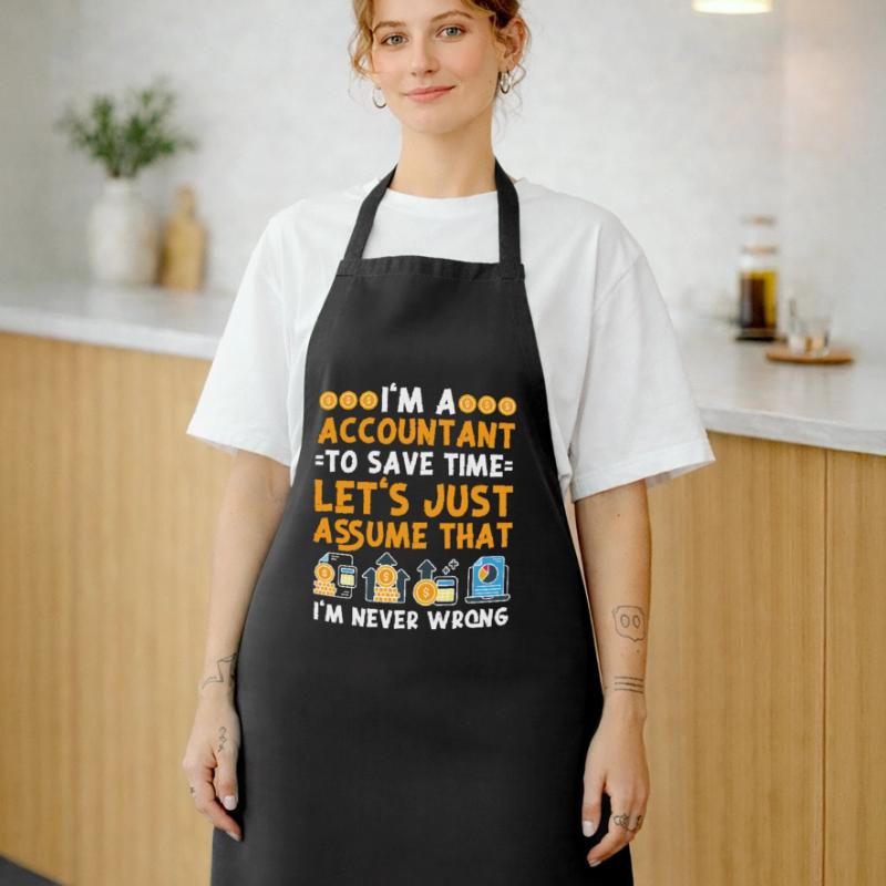 Comptable Comptable Comptable Tablier de cuisine