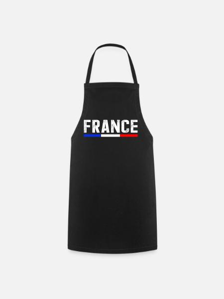 FRANKREICH - Kochschürze - Schwarz