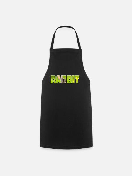 Hase - Kochschürze - Schwarz
