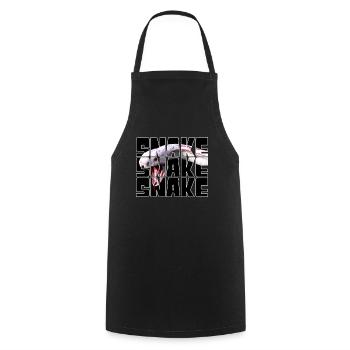 Serpent - Tablier de cuisine - noir - Devant - AI Model Male 185 dark (185cm)