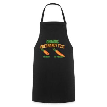 Grossesse Baby Shower Carottes rares Carottes Carottes - Tablier de cuisine - noir - Devant - AI Model Male 185 dark (185cm)