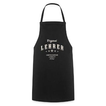Lehrer Limited Edition Lustiges Klassenlehrer - Kochschürze - Schwarz - Vorne - AI Model Male 185 dark (185cm)