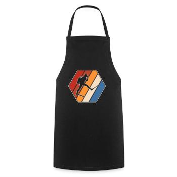 Dancing Retro - Cooking Apron - black - Front - AI Model Male 185 dark (185cm)