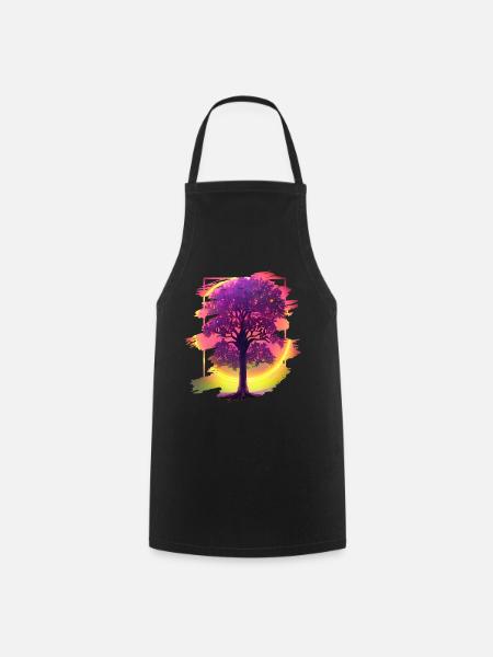Arbre - Tablier de cuisine - noir