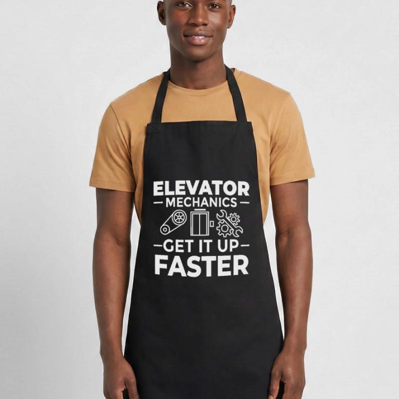 Elevator Elevator Technician Elevator Elevator Cooking Apron