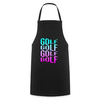 gulf - Cooking Apron - black - Front - AI Model Male 185 dark (185cm)