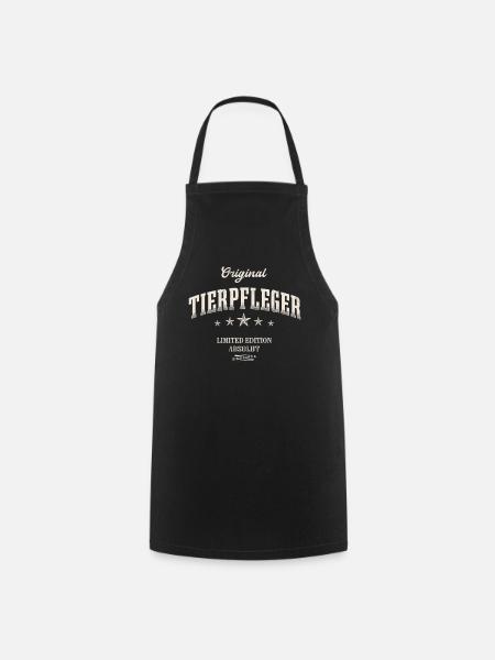 Tierpfleger Limited Edition Tierpflege - Kochschürze - Schwarz