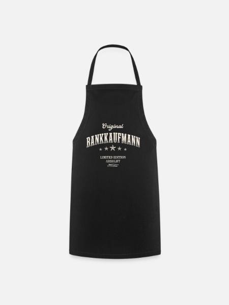 Bankkaufmann Limited Edition Banker - Kochschürze - Schwarz
