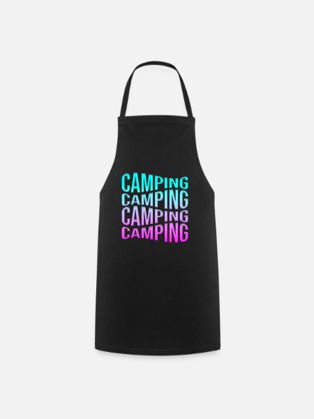 campen - Kochschürze - Schwarz