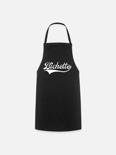 Bichette Petit Surnom Mignon - Tablier de cuisine - noir