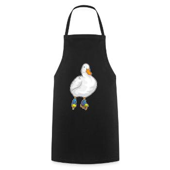 Patinage en ligne canard Patins en ligne - Tablier de cuisine - noir - Devant - AI Model Male 185 dark (185cm)