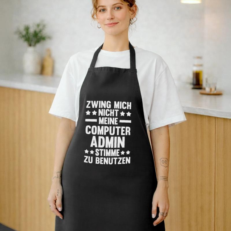 Administrator Informatiker Programmierer Admin Kochschürze