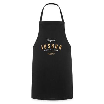 Joshua Limited Edition - Kochschürze - Schwarz - Vorne - AI Model Male 185 dark (185cm)