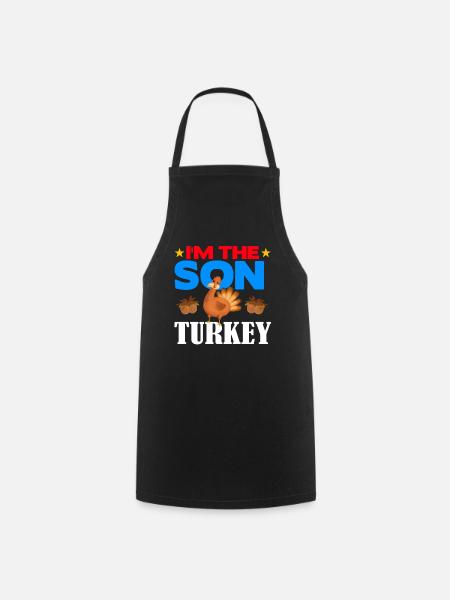 I'm the Son Turkey - Kochschürze - Schwarz