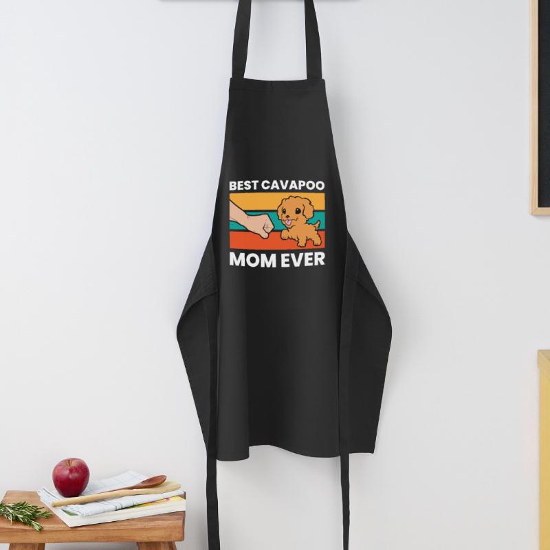 Cavapoo Dog Mama Cavoodle Meilleur Cavapoo Mama Tablier de cuisine