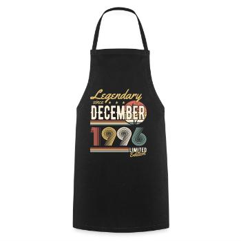 Légendaire depuis décembre 1996 Edition Limitée - Tablier de cuisine - noir - Devant - AI Model Male 185 dark (185cm)