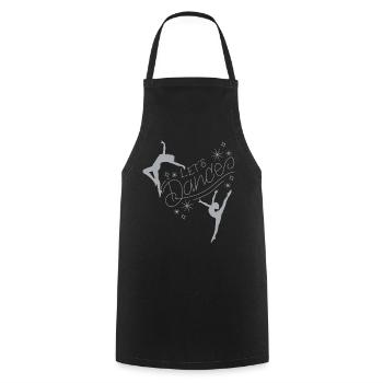 - T-shirt dansant - Tablier de cuisine - noir - Devant - AI Model Male 185 dark (185cm)