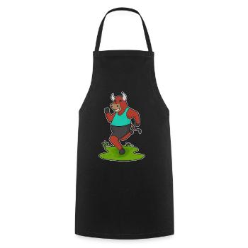 Jogging Taurus Sports de jogging - Tablier de cuisine - noir - Devant - AI Model Male 185 dark (185cm)