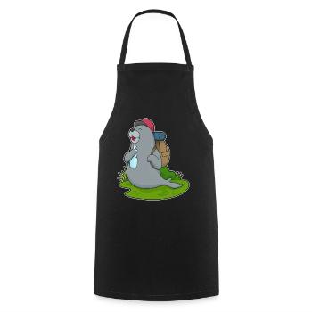 Randonnée à dos Seal Hiker - Tablier de cuisine - noir - Devant - AI Model Male 185 dark (185cm)