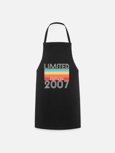 Limited Edition Retro 2007 - Kochschürze - Schwarz