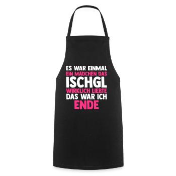 Apres Ski Party Skiurlaub Skifahrer Ischgl - Kochschürze - Schwarz - Vorne - AI Model Male 185 dark (185cm)