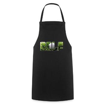 Gulf - Cooking Apron - black - Front - AI Model Male 185 dark (185cm)