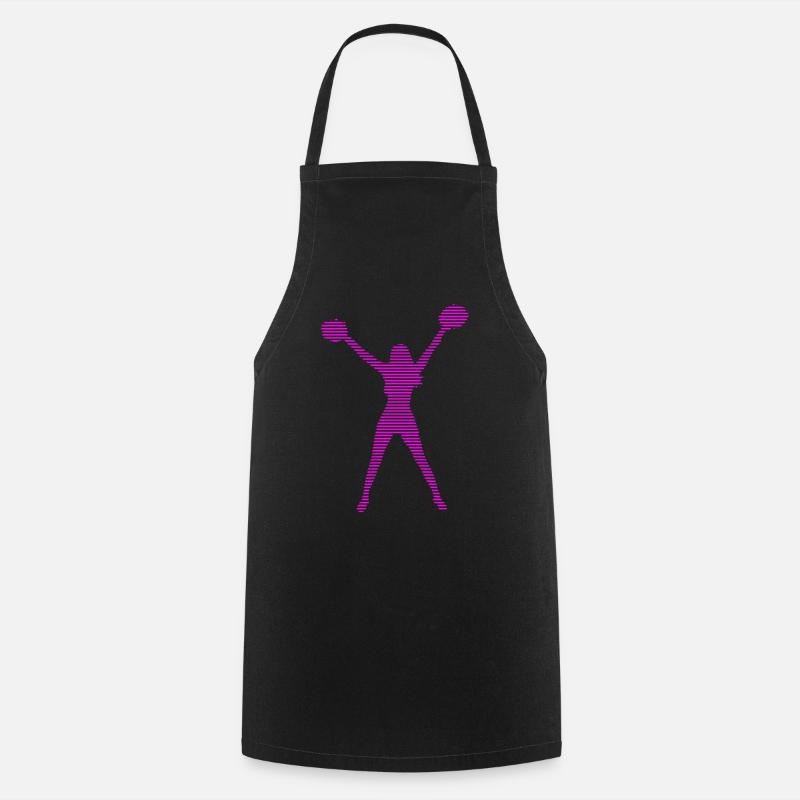 cheerleading - Tablier de cuisine - noir