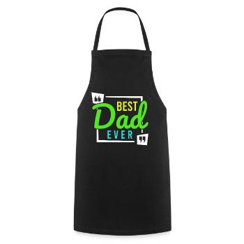 Super Dad, Daddy, Best Daddy Daddy Father's Day - Cooking Apron - black - Front - AI Model Male 185 dark (185cm)