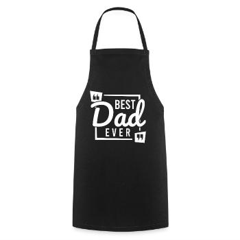 Super Dad, Daddy, Best Daddy Daddy Father's Day - Cooking Apron - black - Front - AI Model Male 185 dark (185cm)