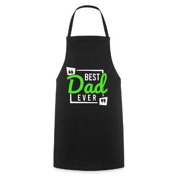 Super Dad, Daddy, Best Daddy Daddy Father's Day - Cooking Apron - black - Front - AI Model Male 185 dark (185cm)