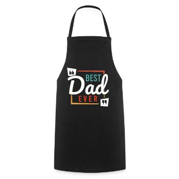 Super Dad, Daddy, Best Daddy Daddy Father's Day - Cooking Apron - black - Front - AI Model Male 185 dark (185cm)