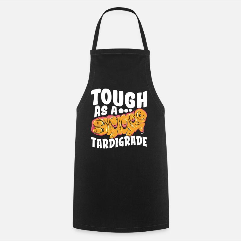 Dur comme... Tardigrades Tardigrades - Tablier de cuisine - noir