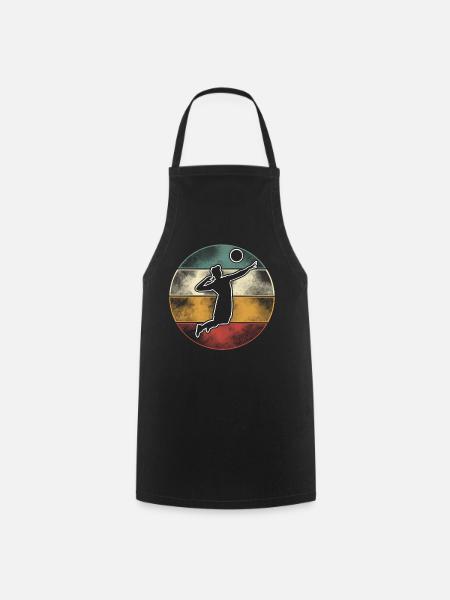 Volley-ball - Tablier de cuisine - noir