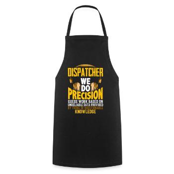 We perform precision estimates based on - - Cooking Apron - black - Front - AI Model Male 185 dark (185cm)