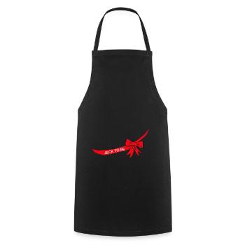 Karneval Fastelovend Schwangerschaftsbauch Mutter - Kochschürze - Schwarz - Vorne - AI Model Male 185 dark (185cm)