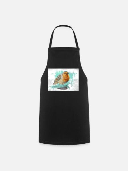 Robin - Kochschürze - Schwarz