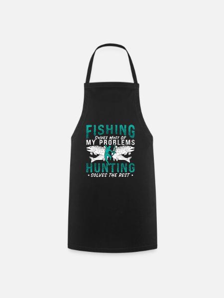 Bowfishing Fishing Solves Most Of Arrow Bowfisher - Kochschürze - Schwarz