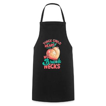 Dick Thick Thighs Thick Thighs Thighs - Cooking Apron - black - Front - AI Model Male 185 dark (185cm)