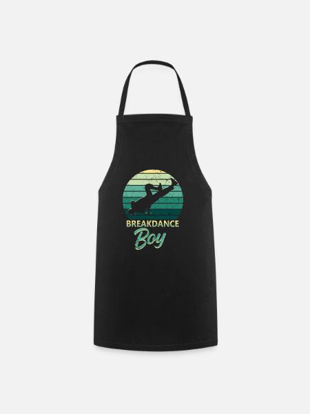 Breakdance Boy Kids Breaker Dancers - Tablier de cuisine - noir