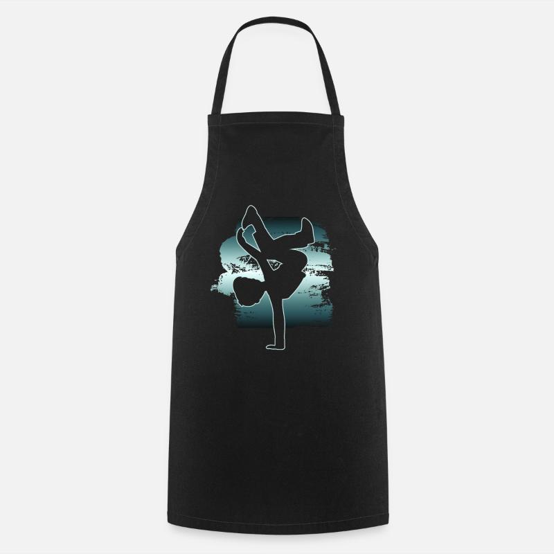 Breakdancer Breakdancing Dancers - Cooking Apron - black